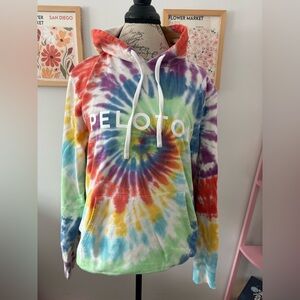 Spiritual Gangster Tie Dye Peloton Hoodie